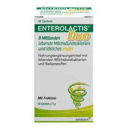 Enterolactis Duo poederzakjes, 10x5 g