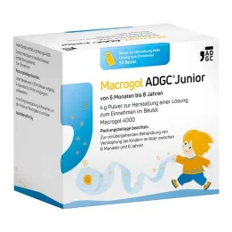 Macrogol ADGC Junior 6 M-8J 4g poeder voor H.e.L. om mee te nemen, 50 st