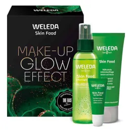 Weleda Set Skin Food Gezichtsmake-up Glow Effect (1 stuk)