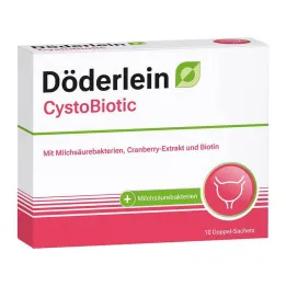Döderlein Cystobiotische melkzuurbacteriën + cranberrypoeder, 10x4 g