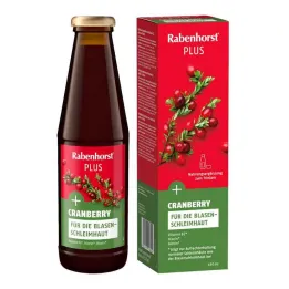 Rabenhorst Cranberry Plus-sap, 450 ml