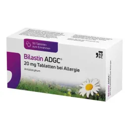 Bilastine ADGC 20 mg tabletten voor allergieën, 50 st