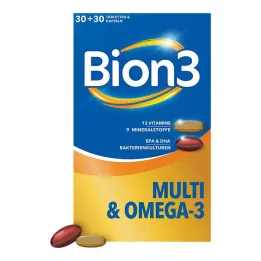 BION3 Multi + Omega-3 combinatiepakket, 2x30 stuks