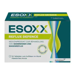 ESOXX Reflux Defense kauwtabletten, 20 stuks