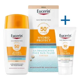 Eucerin Sun Fluid Hydro Protect Gezichtslicht LSF 50+, 50 ml