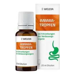 Amara druppels verdunning, 20 ml
