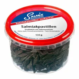 Salmix ammoniakpastilles suikervrij, 135 g