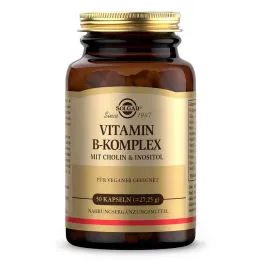 Solgar Vitamine B-complex capsules (50 stuks)