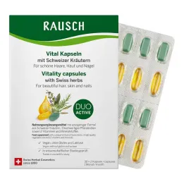 Rausch Vital-capsules met Zwitserse kruiden, 30x2 stuks