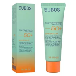 EUBOS DAILY Ray Protect Fluid LSF 50+ 50 ml dagcrème, 50 ml
