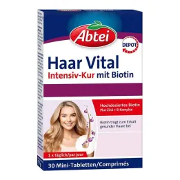 Abbey Hair Vital Intensieve Behandelingstabletten, 30 st