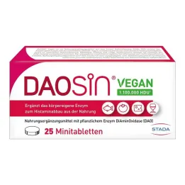 Daosin veganistische tabletten, 25 st
