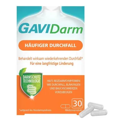 Gavidarm Capsules voor frequente diarree, 30 stuks