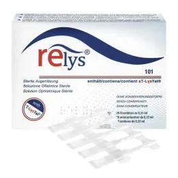 Relys oogdruppels enkele dosis, 20x0,35 ml