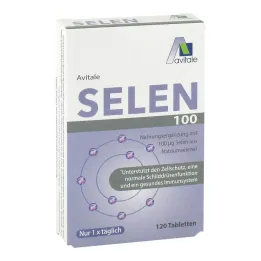 Selenium 100 µg tabletten, 120 st