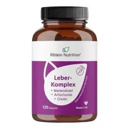 Levercomplex Mariadistel + artisjok + choline capsules, 120 stuks
