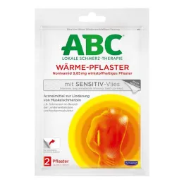 ABC Hittepleistergevoelig vlies Hansaplast med, 2 stuks