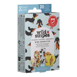Wild Stripes Kids gevoelige Animal Fun pleisters, 20 st