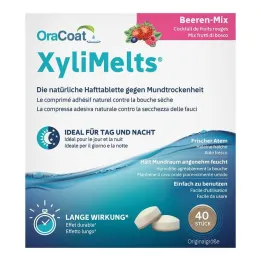 Xylimelts lijmtabletten bessenmix Oracoat, 40 st