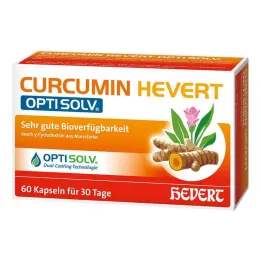 Curcumine Hevert Optisolv capsules, 60 st
