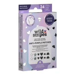 Wild Stripes Anti-puistjespleisters Holo Helder, 24 st