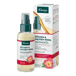 Kneipp massageolie rug &amp; nekwell, 100 ml