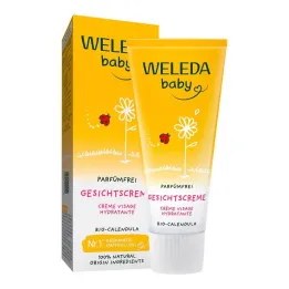 Weleda Calendula gezichtscrème zonder parfum, 50 ml