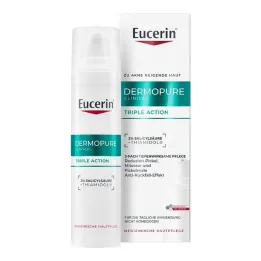 Eucerin Dermopure Klinische Drievoudige Actie Crème, 40 ml