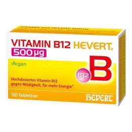 Vitamine B12 Hevert 500 µg tabletten, 120 st