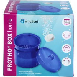 MIRADENT Protho Box Home blauwe glitter, 1 st