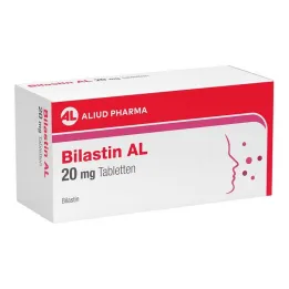 Bilastine AL 20 mg tabletten, 20 stuks