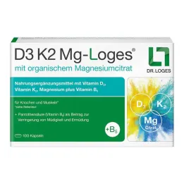 D3 K2 MG-Loges-capsules, 100 stuks
