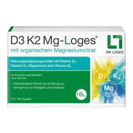 D3 K2 MG-Loges-capsules, 180 st