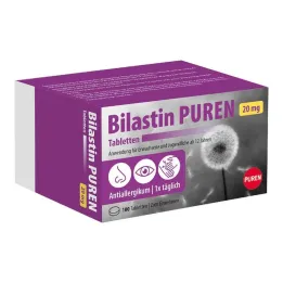 Bilastin Puren 20 mg tabletten, 100 stuks