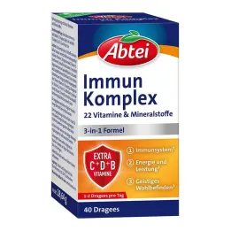 Abbey Immuuncomplex Dragees, 40 st