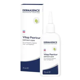 Dermasence Vitop Psoricur hoofdhuidvloeistof, 75 ml