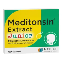 Meditonsin Extract Junior kruidenverkoudheidstabletten, 60 st