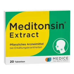 Meditonsin Extract kruidenkoude tabletten, 20 stuks