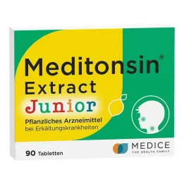 Meditonsin Extract Junior kruidenverkoudheidstabletten, 90 st
