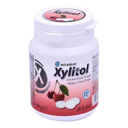 Miradent Xylitol Druppels Kersenblikje, 60 g
