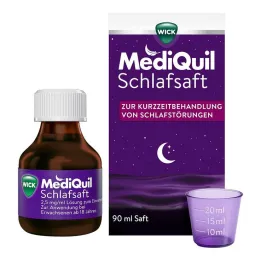 WICK MediQuil Slaapsap 2,5 mg/ml drank, 90 ml