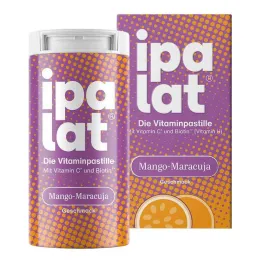 Ipalat De vitaminepastille mango-passievrucht, 40 stuks