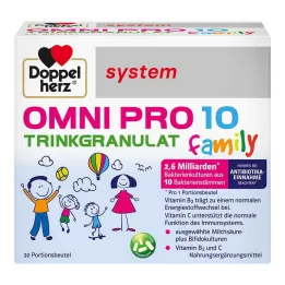 Doppelherz Omni Pro 10 familiesysteem drinkgranulaat, 20 stuks