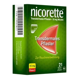 nicorette TX pleister 15 mg, 21 st