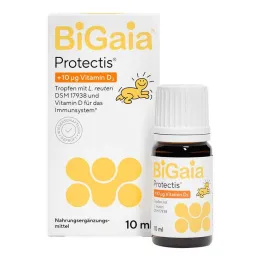 Bigaia Protectis plus Vitamine D3 druppels, 10 ml