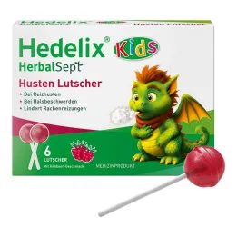 Hedelix Herbalsept Hoestlollys Kinderen, 6 st