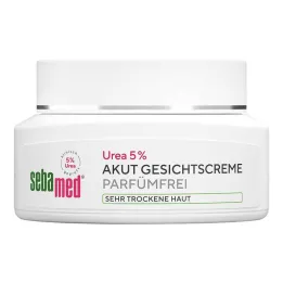 Sebamed Acute Gezichtscrème Ureum 5% parfumvrij, 50 ml