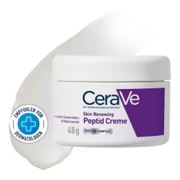 Cerave Huidvernieuwende peptidecrème, 48 g