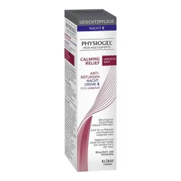 Physiogel Calming Relief Anti-Roodheid Nachtcrème, 40 ml