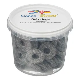 Zoutringen drop snoepjes, 135 g